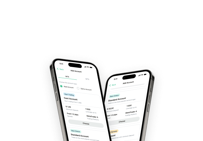 Открывайте новые счета и проходите KYC прямо в приложении. Загружайте и управляйте документами быстро и удобно.